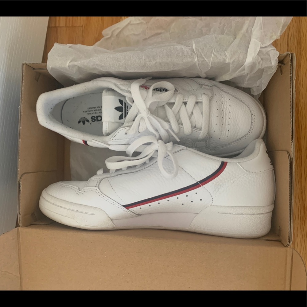 Adidas Originals Continental 80 Sneakers in White